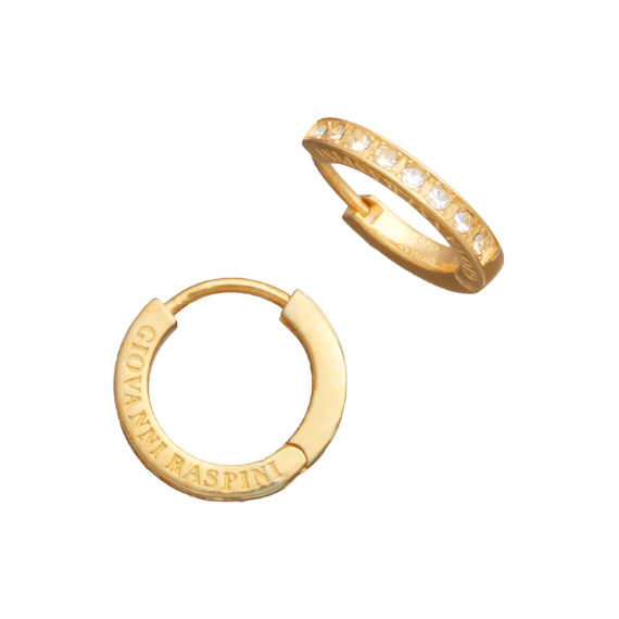 Orecchini Huggie crystal 11967 Giovanni Raspini