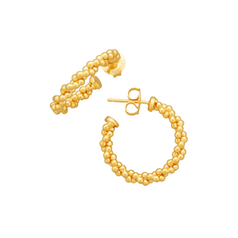 orecchini cerchio treccia piccoli Giovanni Raspini 12363