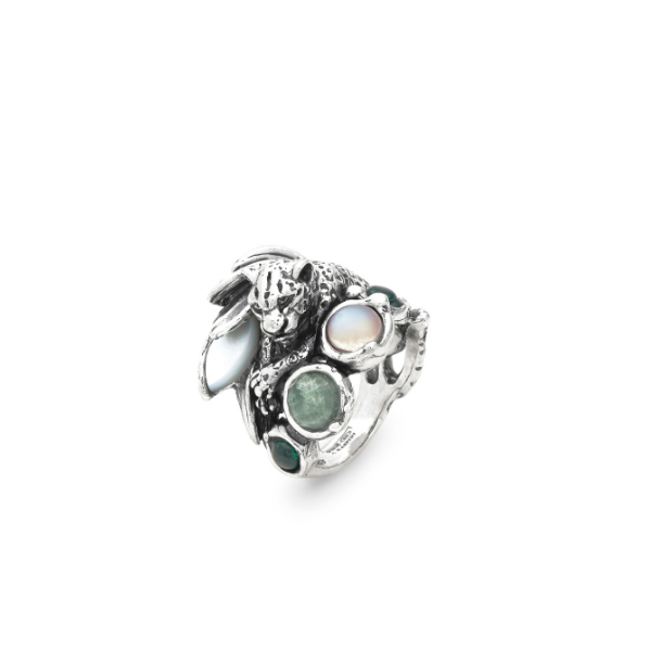 Anello leopardo jungle 12630 Giovanni Raspini
