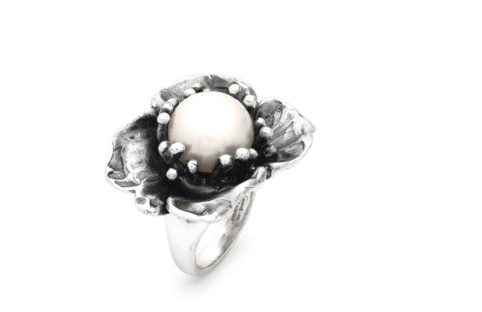 Anello magnolia grande 12635 Giovanni Raspini