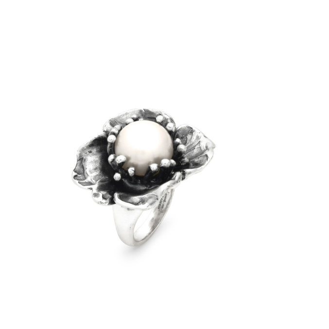 Anello magnolia grande 12635 Giovanni Raspini