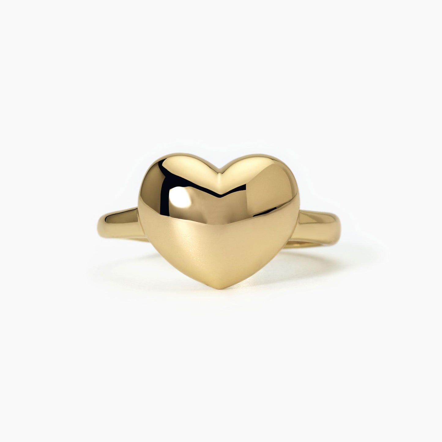 Anello chevalier con cuore dorato DON'T SAY LOVE MABINA 523380