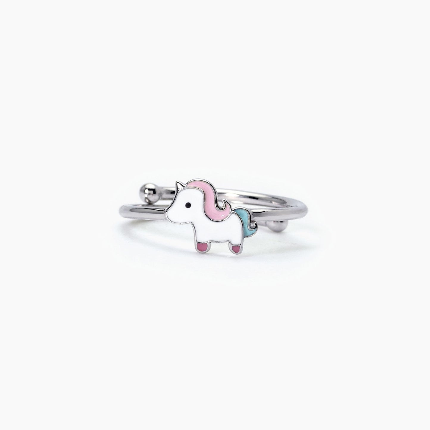 Anello in argento con unicorno UNICORNO MAGICO Mabina Junior 523346