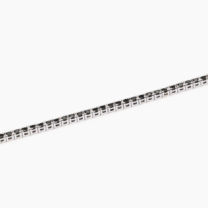 Bracciale tennis uomo con zirconi neri TENNIS CLUB Mabina 533988