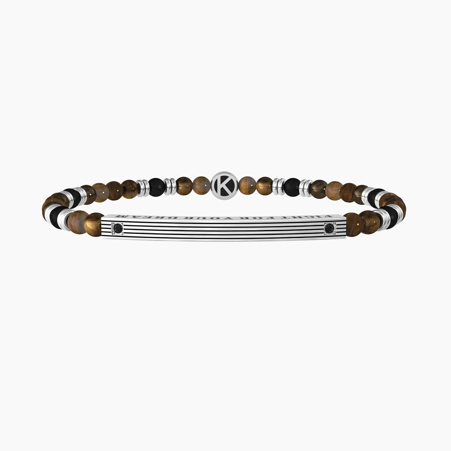 Bracciale Kidult Uomo con pietre FIGHT FOR YOUR DREAM 732187