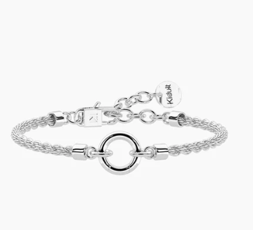 Bracciale componibile con catena corda in acciaio Kidult by you 732407