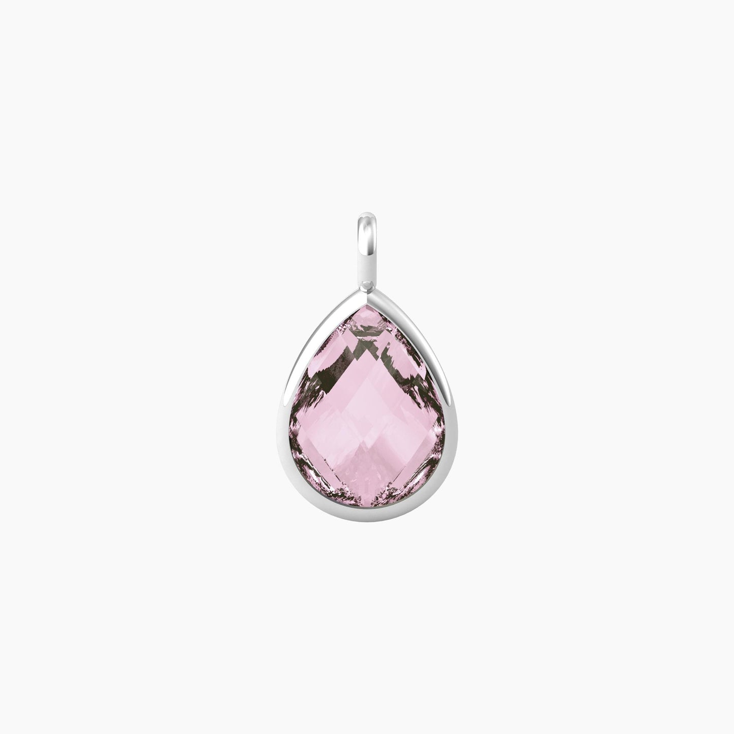 Ciondolo taglio goccia in glass rosa ENERGIA | VITA Kidult by You 741097