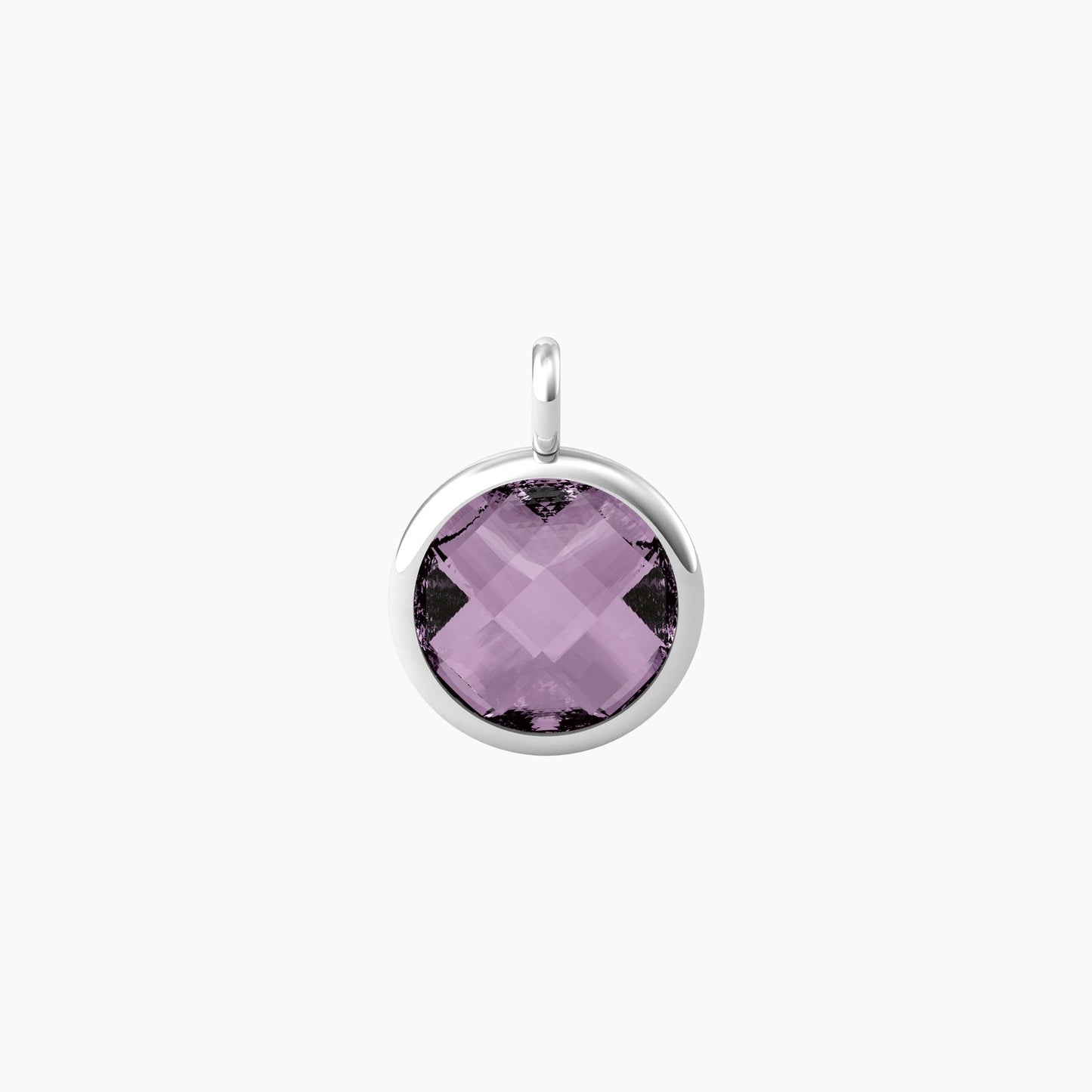 Ciondolo tondo con glass viola ENERGIA | VITA Kidult by You 741103