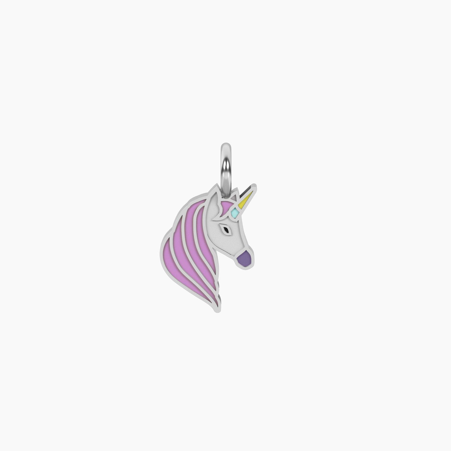Ciondolo unicorno smaltato Unicorno | desideri Kidult by You 741148