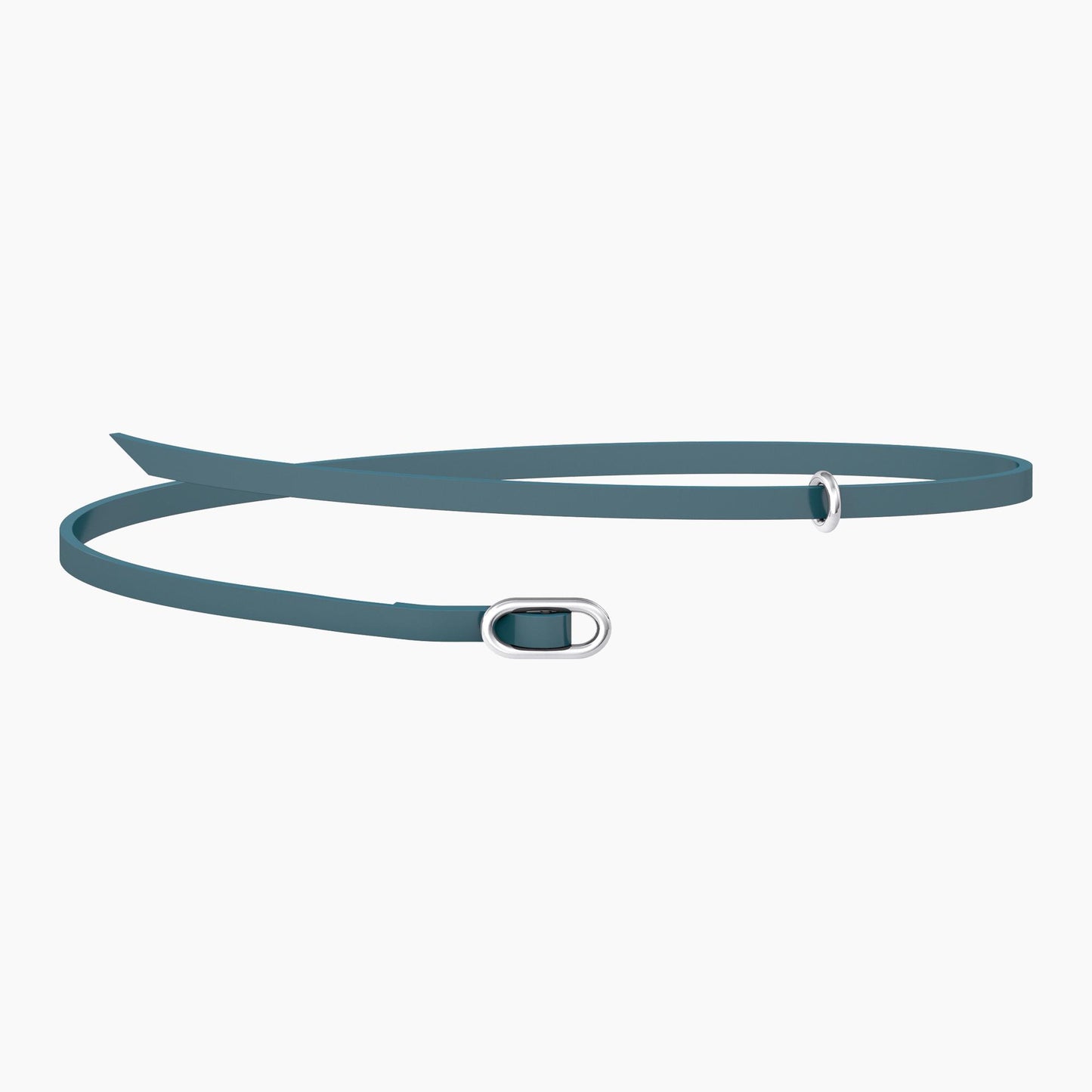 Choker-bracciale componibile in camoscio turchese 751236 SKINNY Kidult by You
