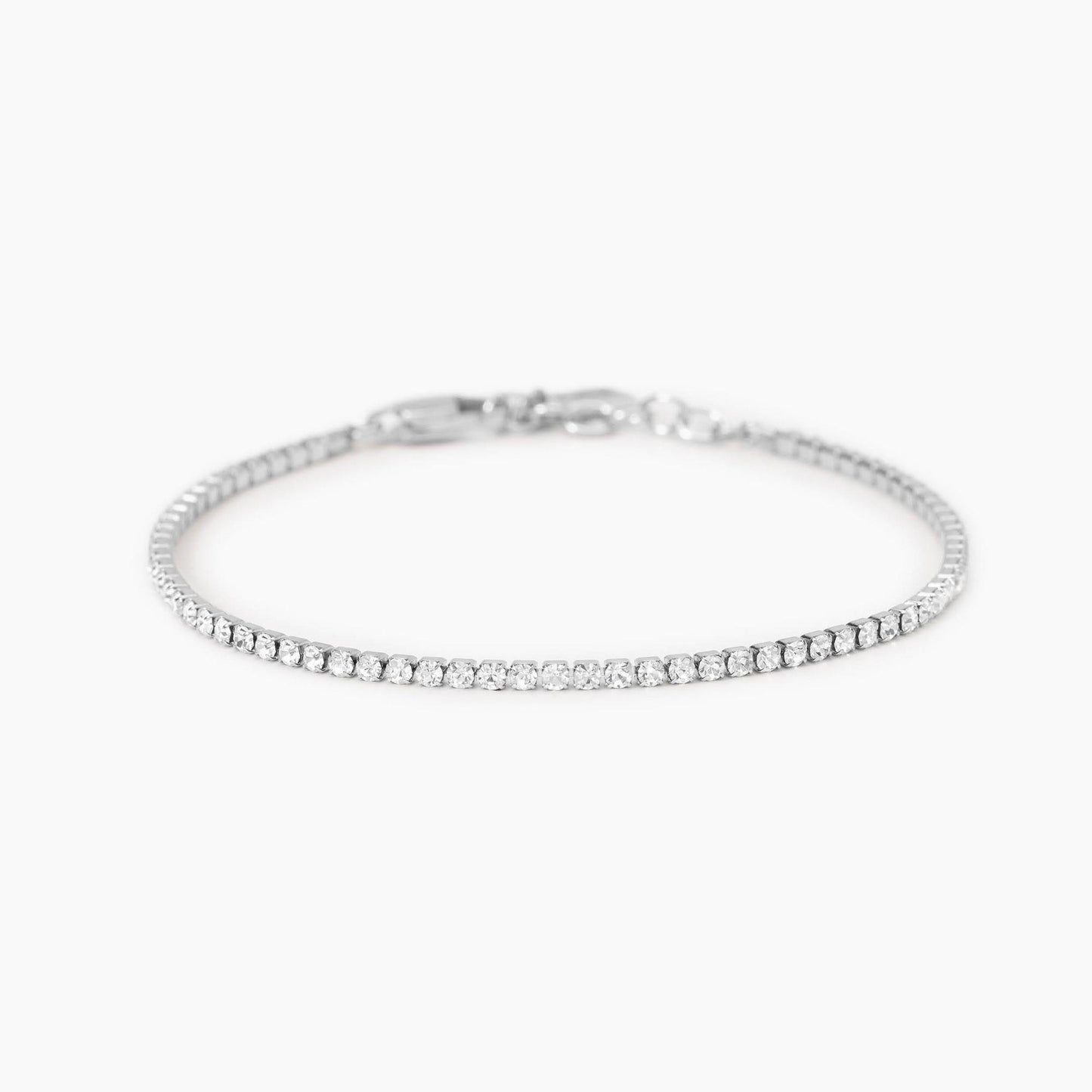 Bracciale Kidult Uomo tennis con cristalli bianchi 831108