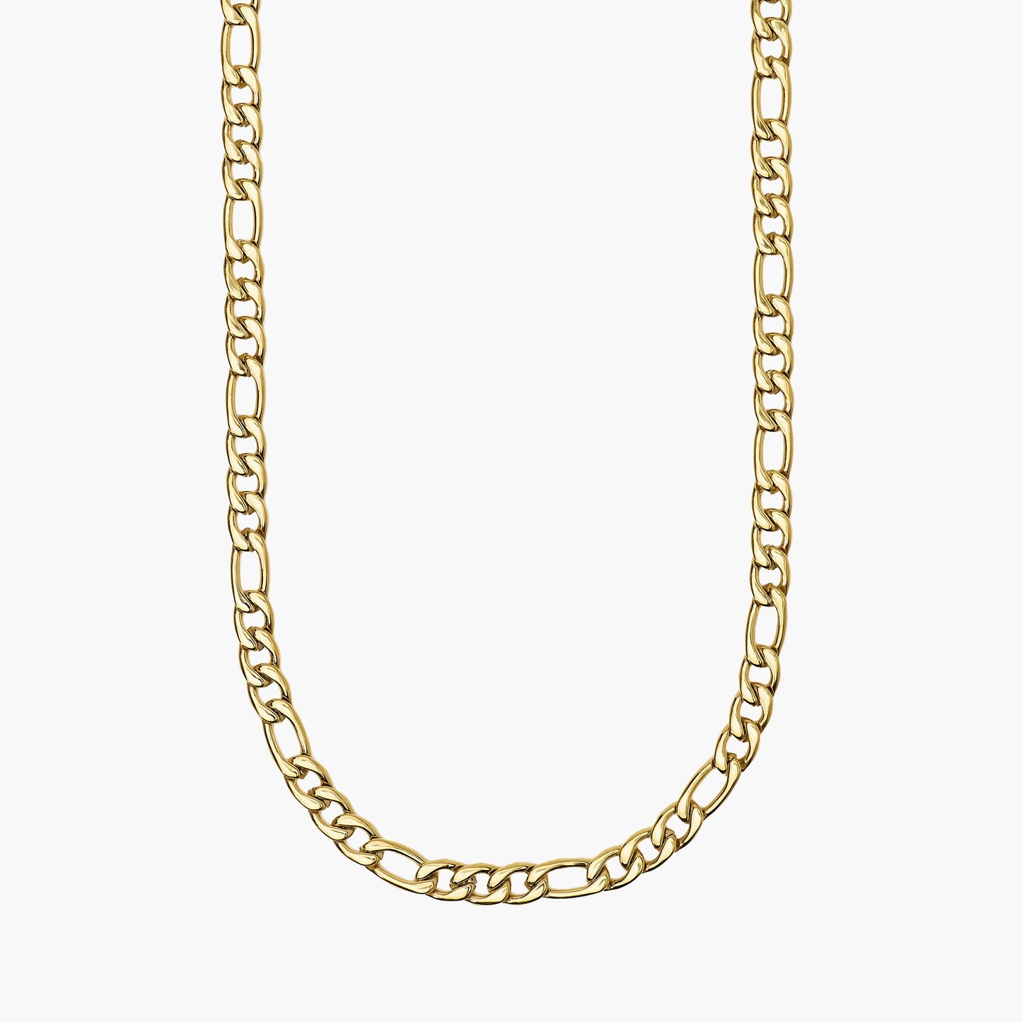 Collana uomo kidult style dorato con catena figaro 851103