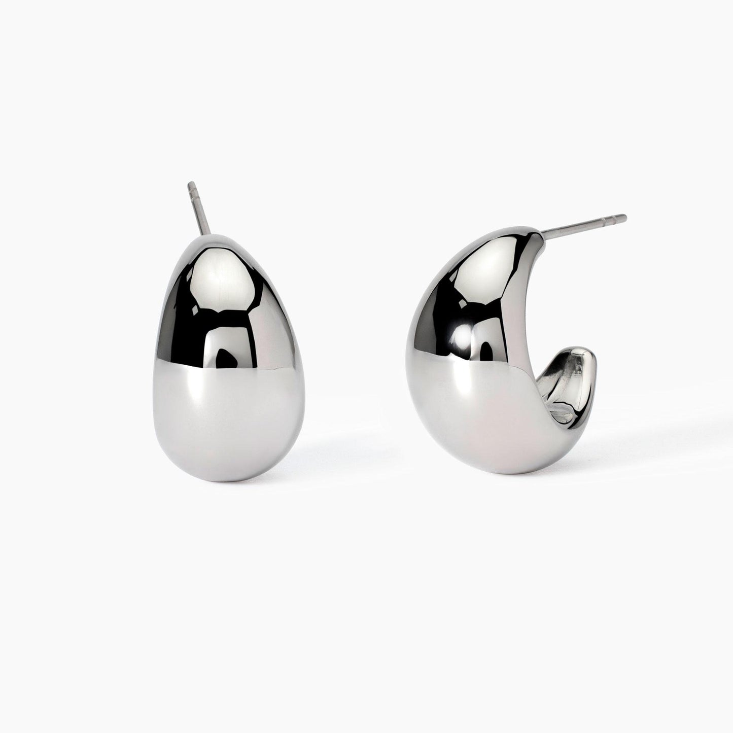 Orecchini a mezzaluna bombata 861016 Kidult Style
