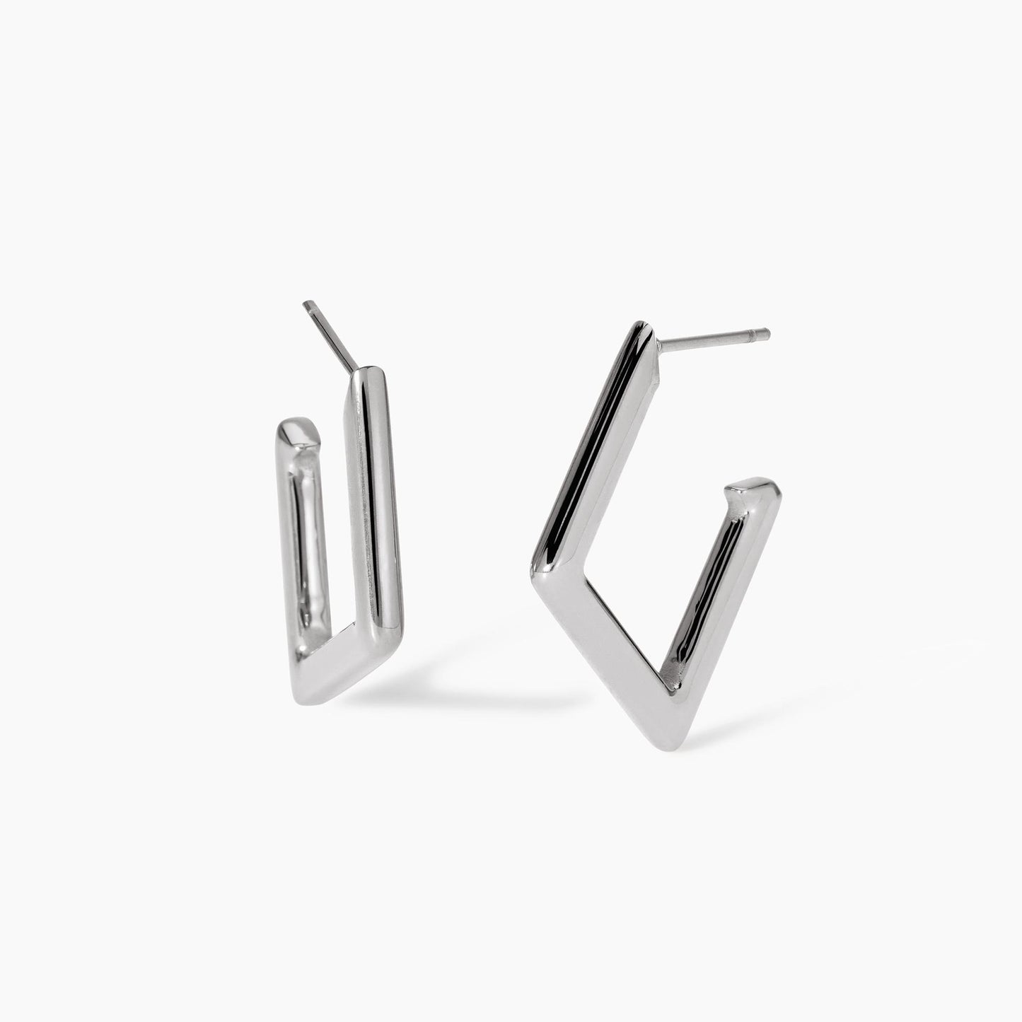 Orecchini a rombo in acciaio 861046 Kidult Style