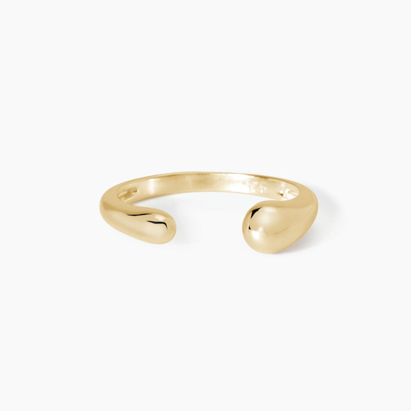 Anello aperto in argento placcato oro Evviva 523439 Mabina