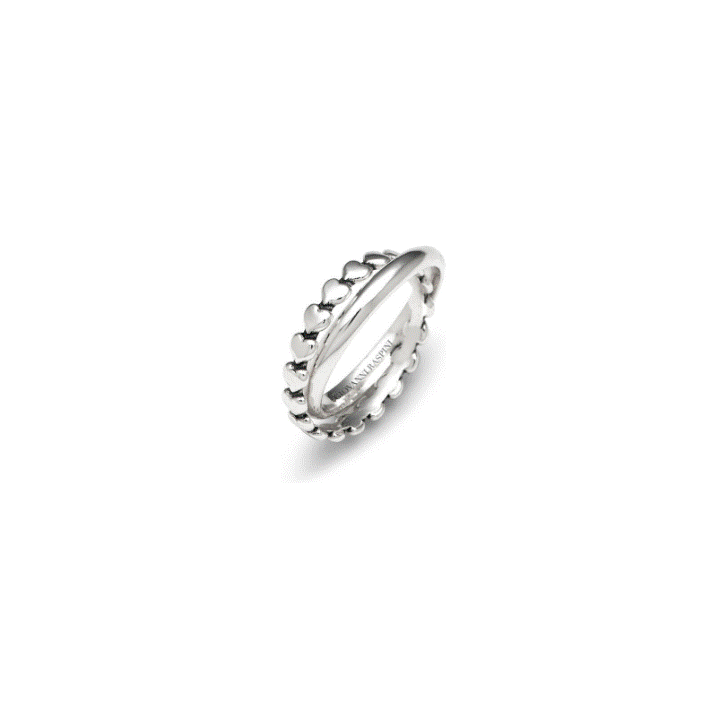 Anello doppio cuori Giovanni Raspini 12249