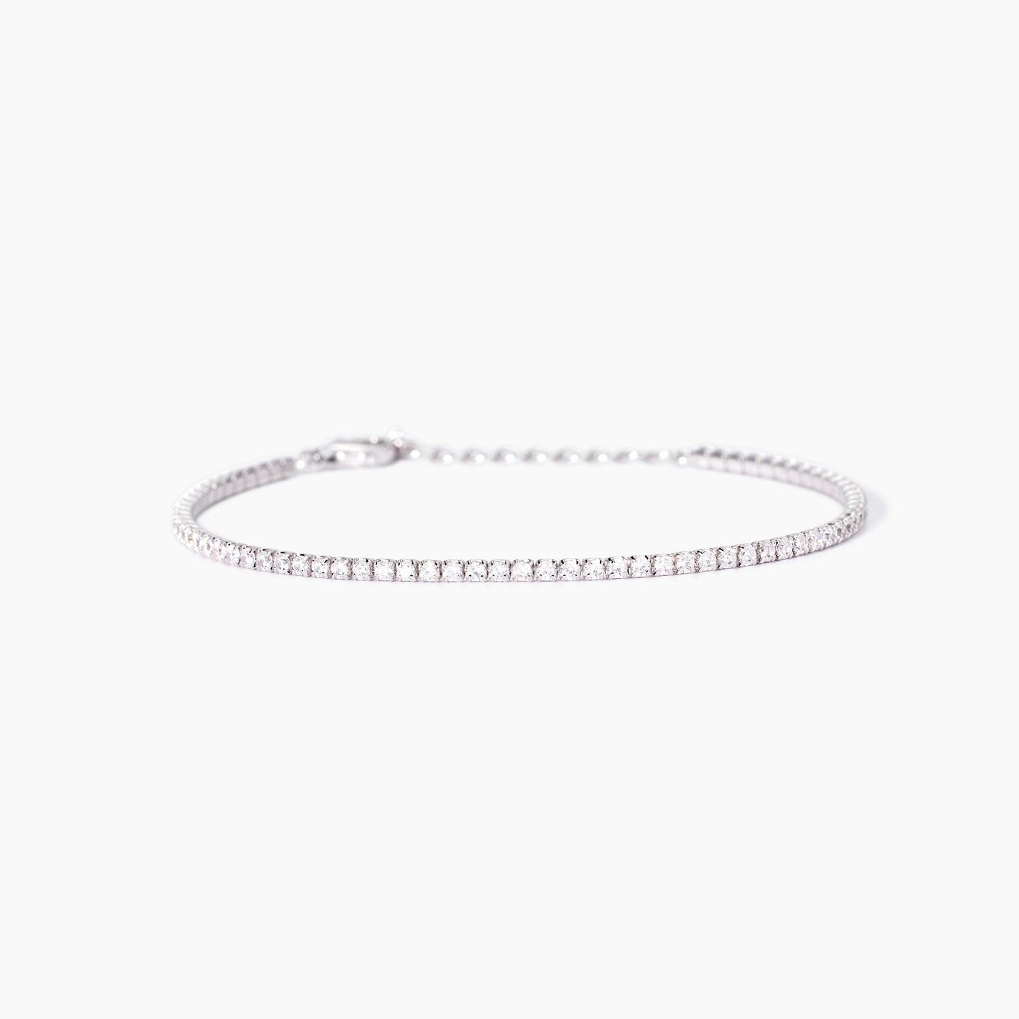 Bracciale tennis in argento con zirconi Mini Tennis Mabina 533957