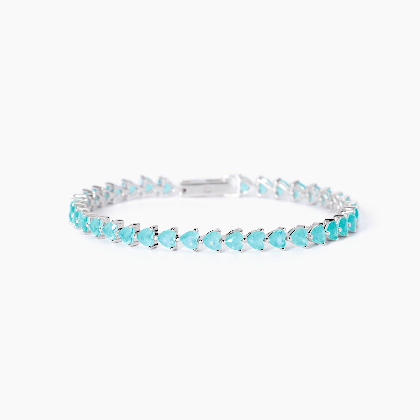 Bracciale tennis con fusion stone glass azzurro Non Sarà Un'avventura Mabina 533947