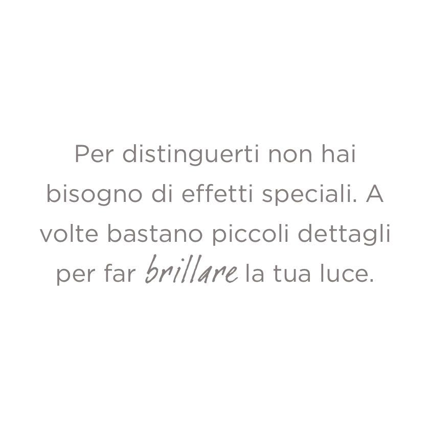 Orecchini Kidult a lobo tondi con cuori e cristalli bianchi CUORI E STELLE 761006