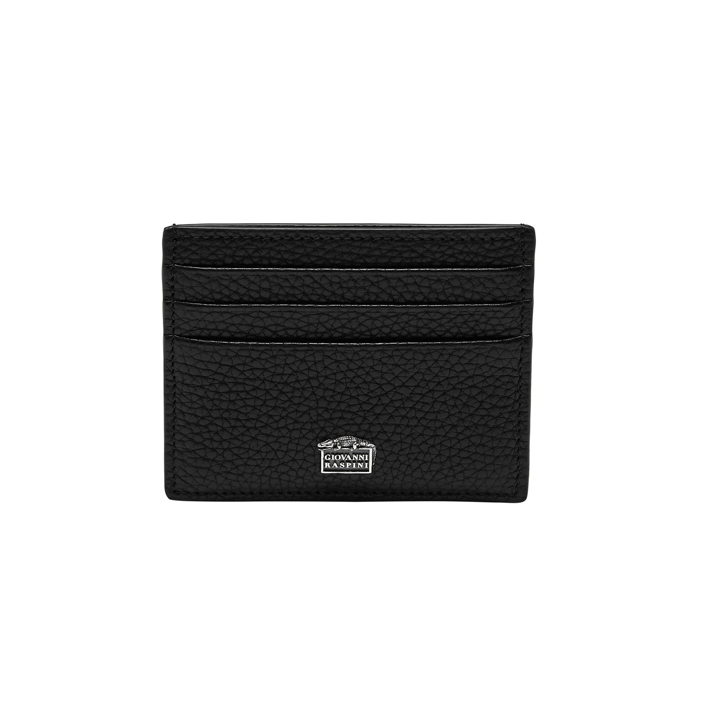 Giovanni Raspini portacarte 6 scomparti pelle goffrata argento 925 L0012