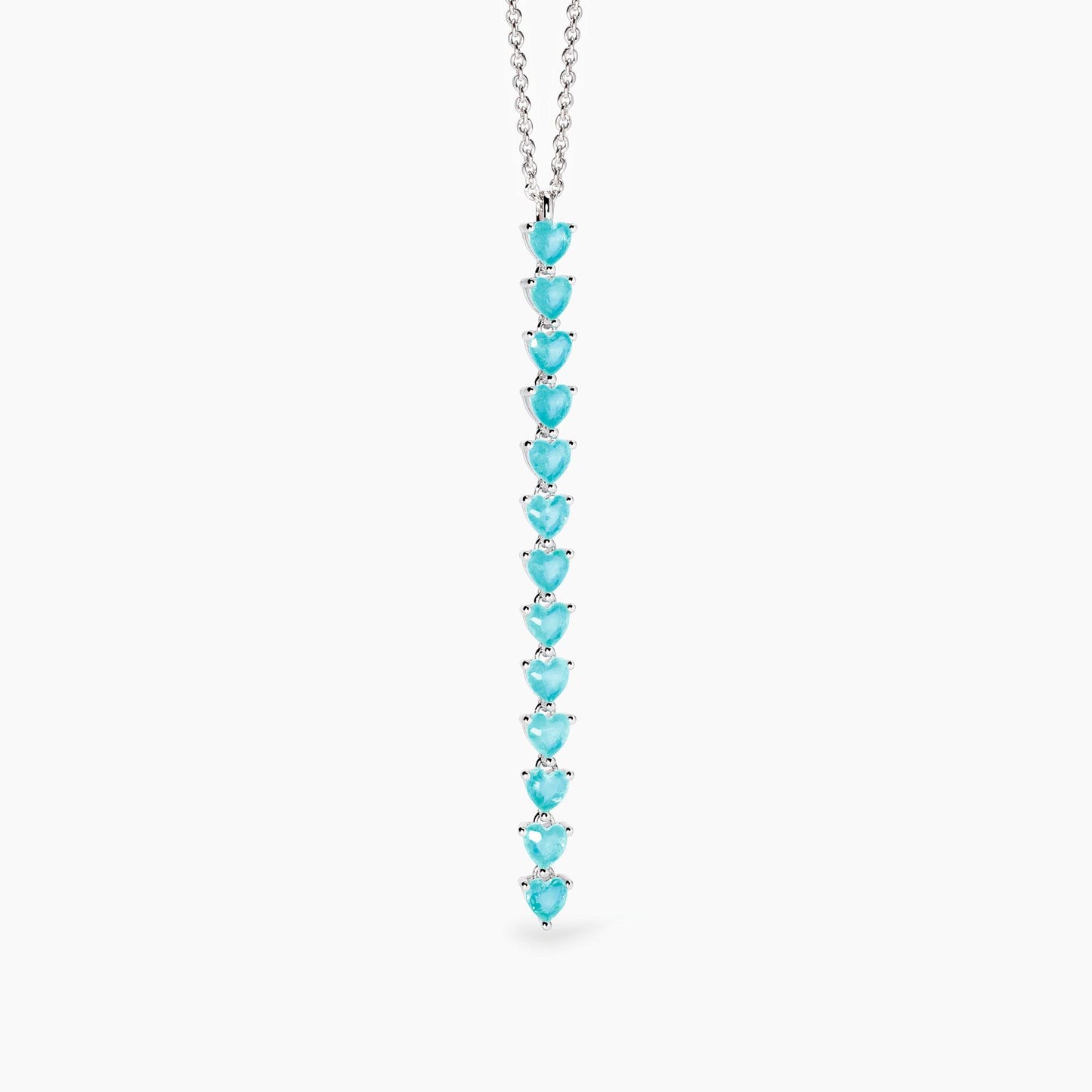 Girocollo con fusion stone glass azzurro Non Sarà Un'avventura Mabina 553738