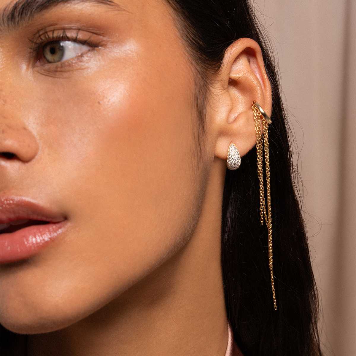 Earcuff floating frange Earz-026 m1 au Rue Des Mille