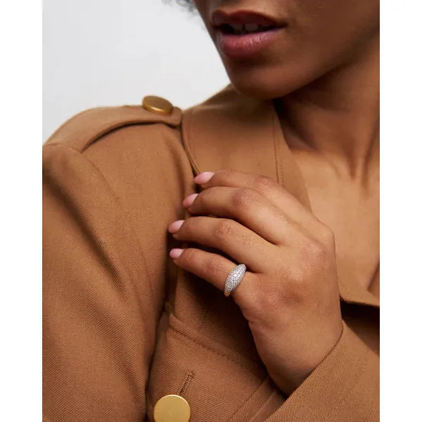 Anello mignolo pavè pietra Rue Des Mille anz-026 m2 au