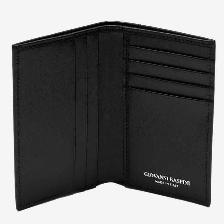 Giovanni Raspini portafoglio verticale pelle argento 925 L0004