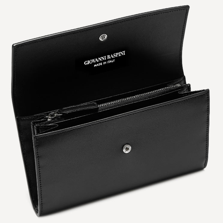 Giovanni Raspini portafoglio continental grande pelle argento 925 L0008