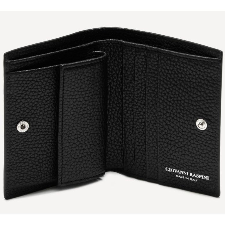 Giovanni Raspini portafoglio con tasca interna pelle goffrata argento 925 L0016