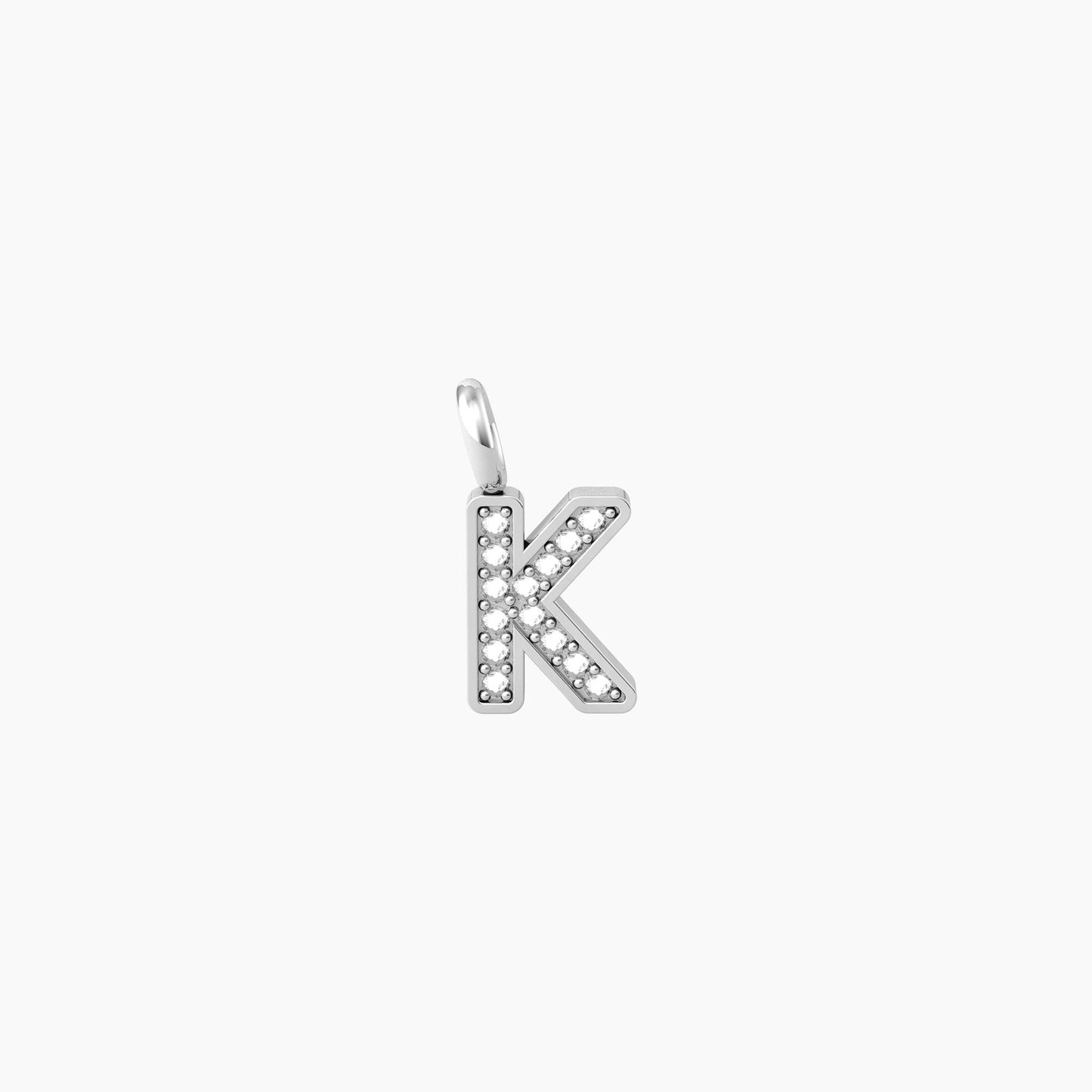 Ciondolo con lettera i in cristalli INIZIALE | UNICITÀ Kidult by You 741084K