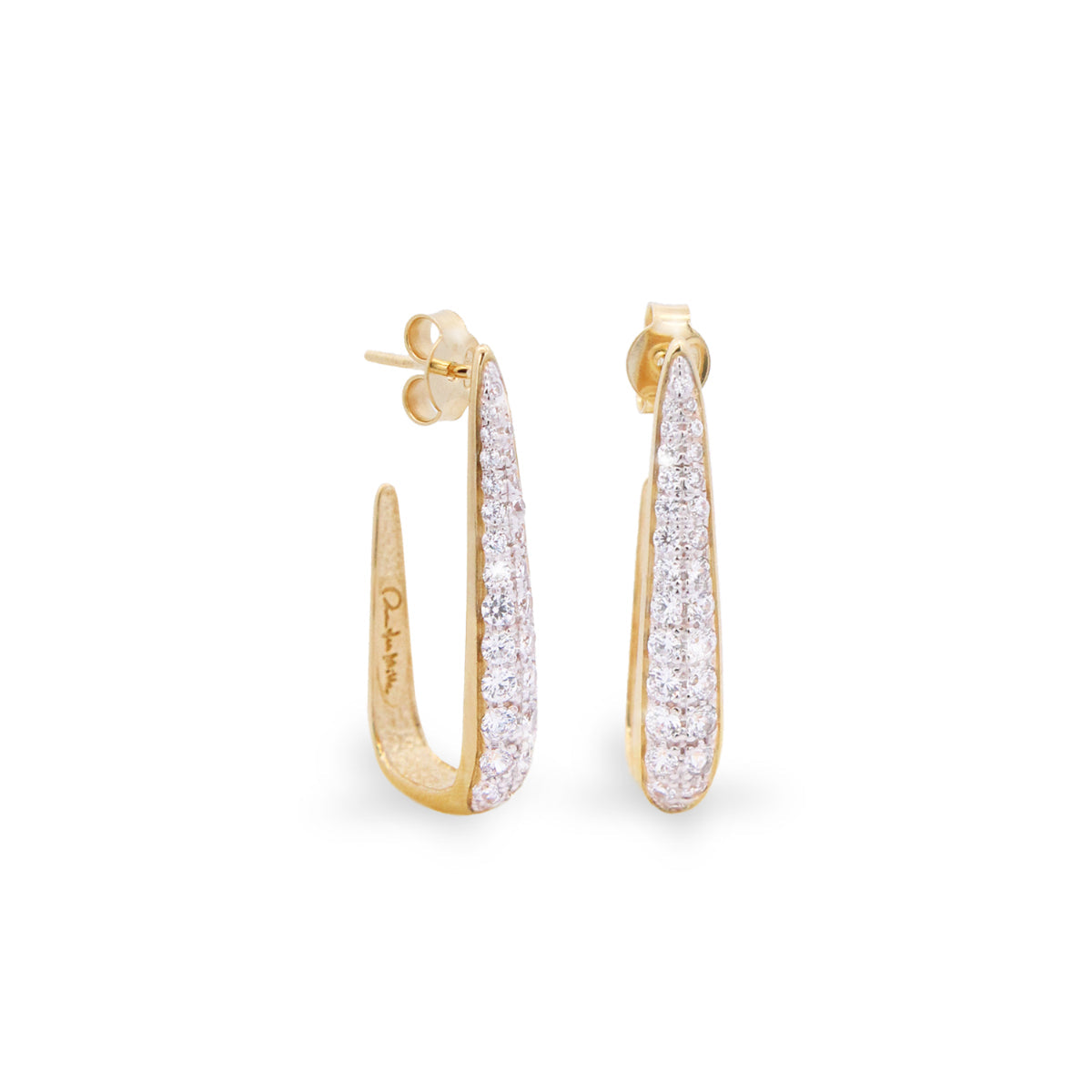 Orecchini lady tall pavè Rue des Mille ORZ-026 M8 AU
