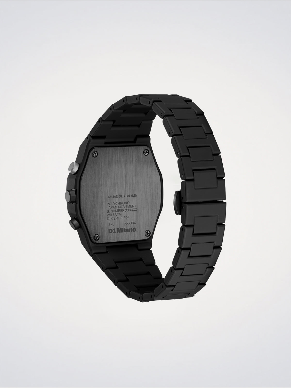Orologio D1 Milano Uomo - Polycarbon chrono Void Phantom D1-Phbj18