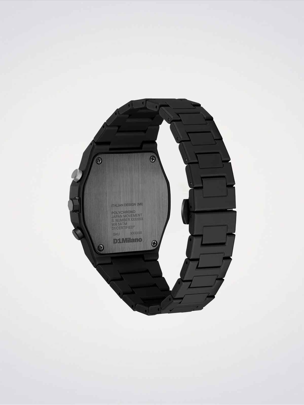 Orologio D1 Milano Uomo - Polycarbon chrono Void Phantom D1-Phbj18
