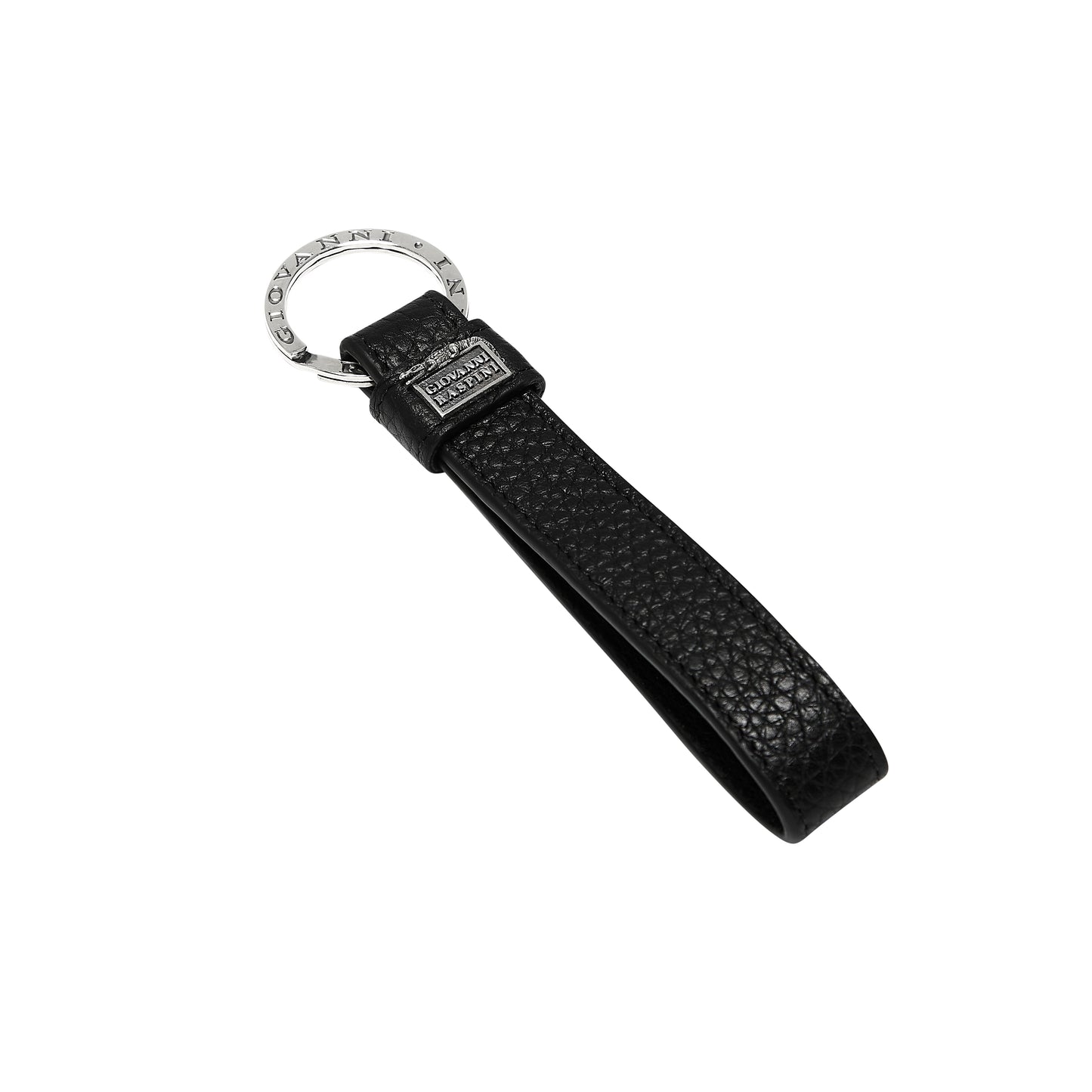 Portachiavi Giovanni Raspini Pelle Goffrata 13,5 cm L0011