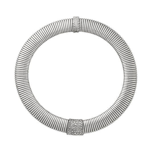 collana tubogas croco 12323  Giovanni Raspini