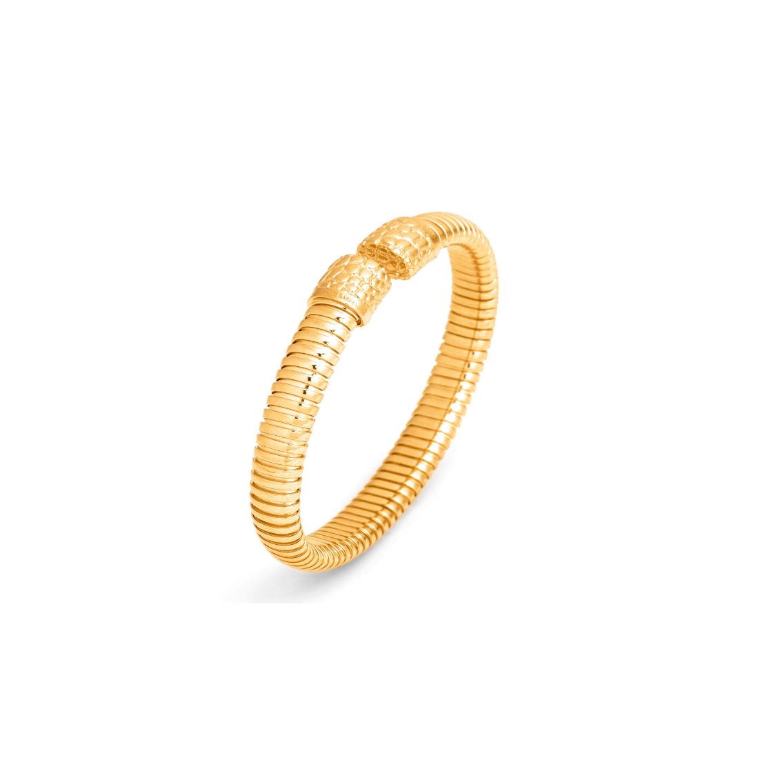 bracciale tubogas croco dorato 12329 Giovanni Raspini