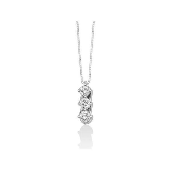Collana Trilogy Miluna cld4144-039g7 In Oro e Brillanti