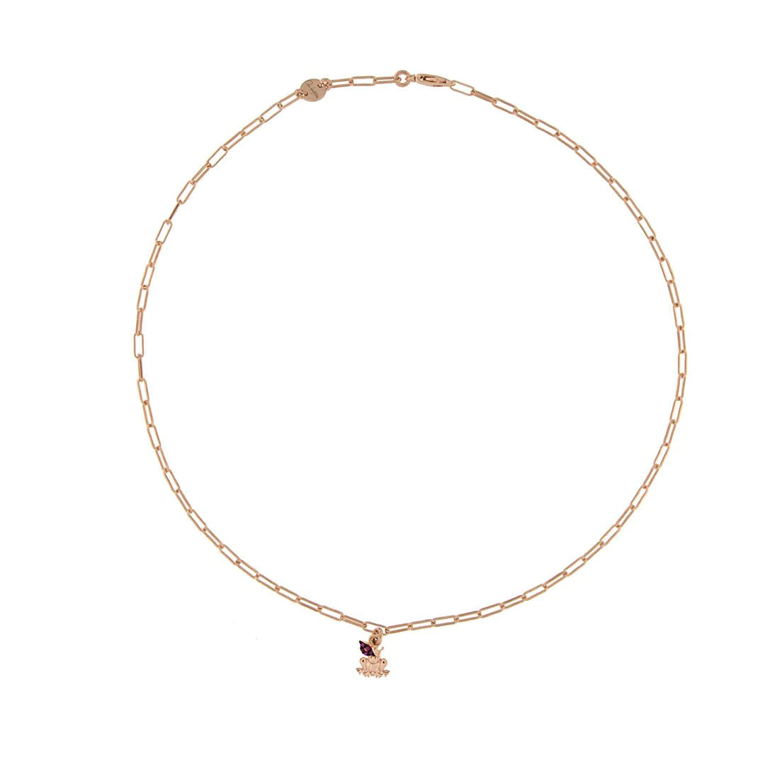 PEARL CHOKER NECKLACE HEART PENDANT ALTERNATE CHAIN - GALACTICA RUE DES MILLE