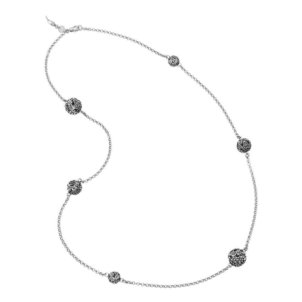 Collana Margherite Shine lunga 12108 Giovanni Raspini