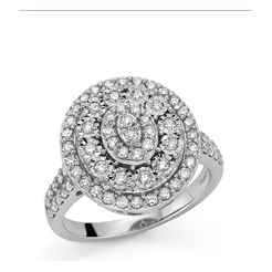 Anello con diamanti DAF10912.100 DonnaOro