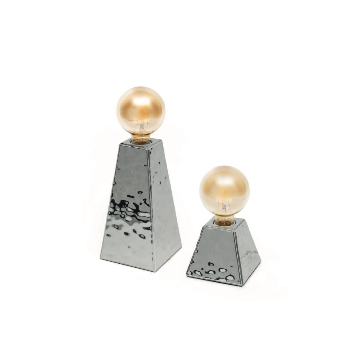 LAMPADA PIRAMIDE WOL SILVER SEQUENZE SQ1704