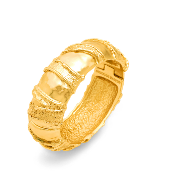 Bracciale Dune in bronzo dorato N0022 Giovanni Raspini