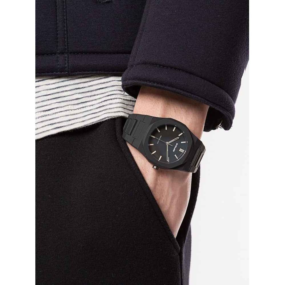 Orologio D1 Milano Uomo - Polycarbon Cloudburst Nero D1-PCBJ11