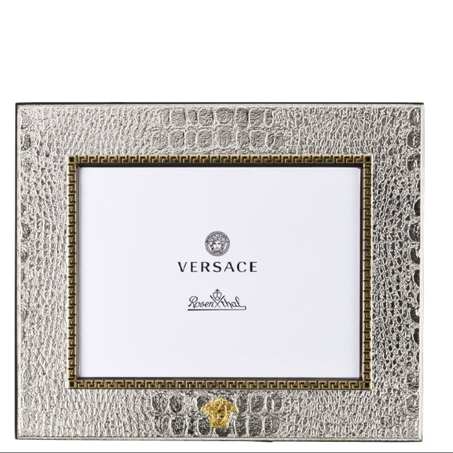 Light Gray Cornice Versace Frames VHF3 - Silver Portafotografie 15 x 20 cm