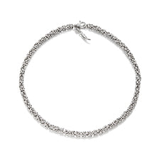 Light Gray Collana maglia bizantina mini mini 10144 di GIOVANNI RASPINI