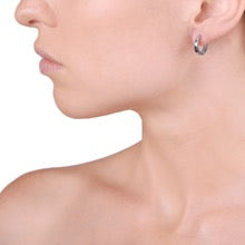 Tan Orecchini Huggie 10701 di GIOVANNI RASPINI