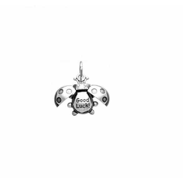 Light Gray Charms Giovanni Raspini | COCCINELLA GOOD LUCK 11185