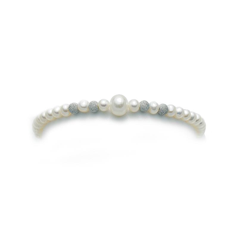 Light Gray BRACCIALE MILUNA ORO BRILLANTE PBR1409