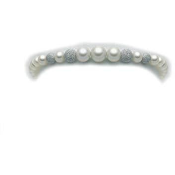 Light Gray BRACCIALE MILUNA ORO BRILLANTE PBR1771